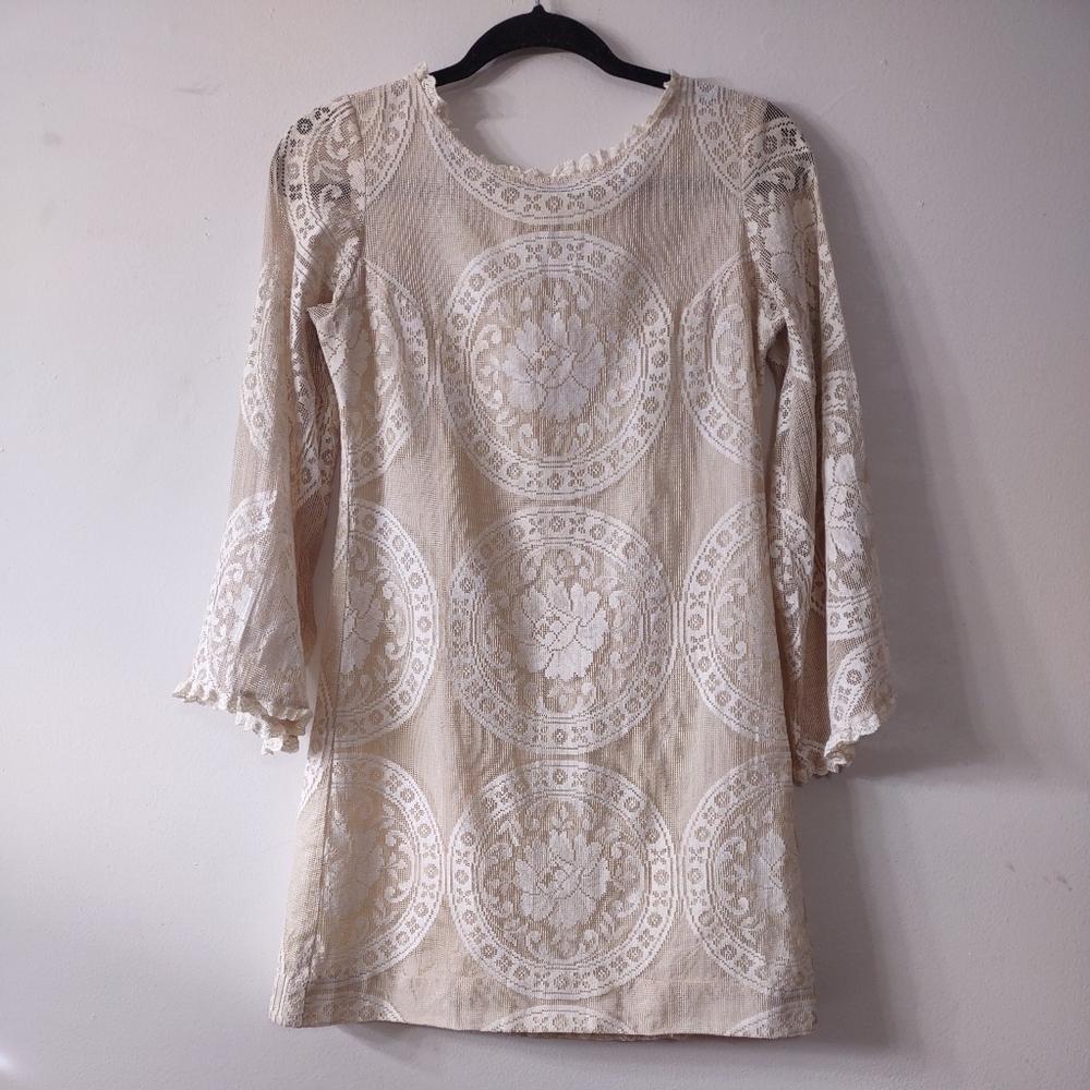 Rage of California Vintage Style Mini Dress, Size Small